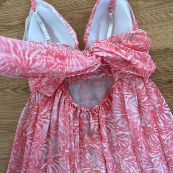 Moda International Pink Floral Maxi Dress - Picture 7 of 7